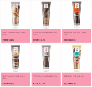 wella aanbieding